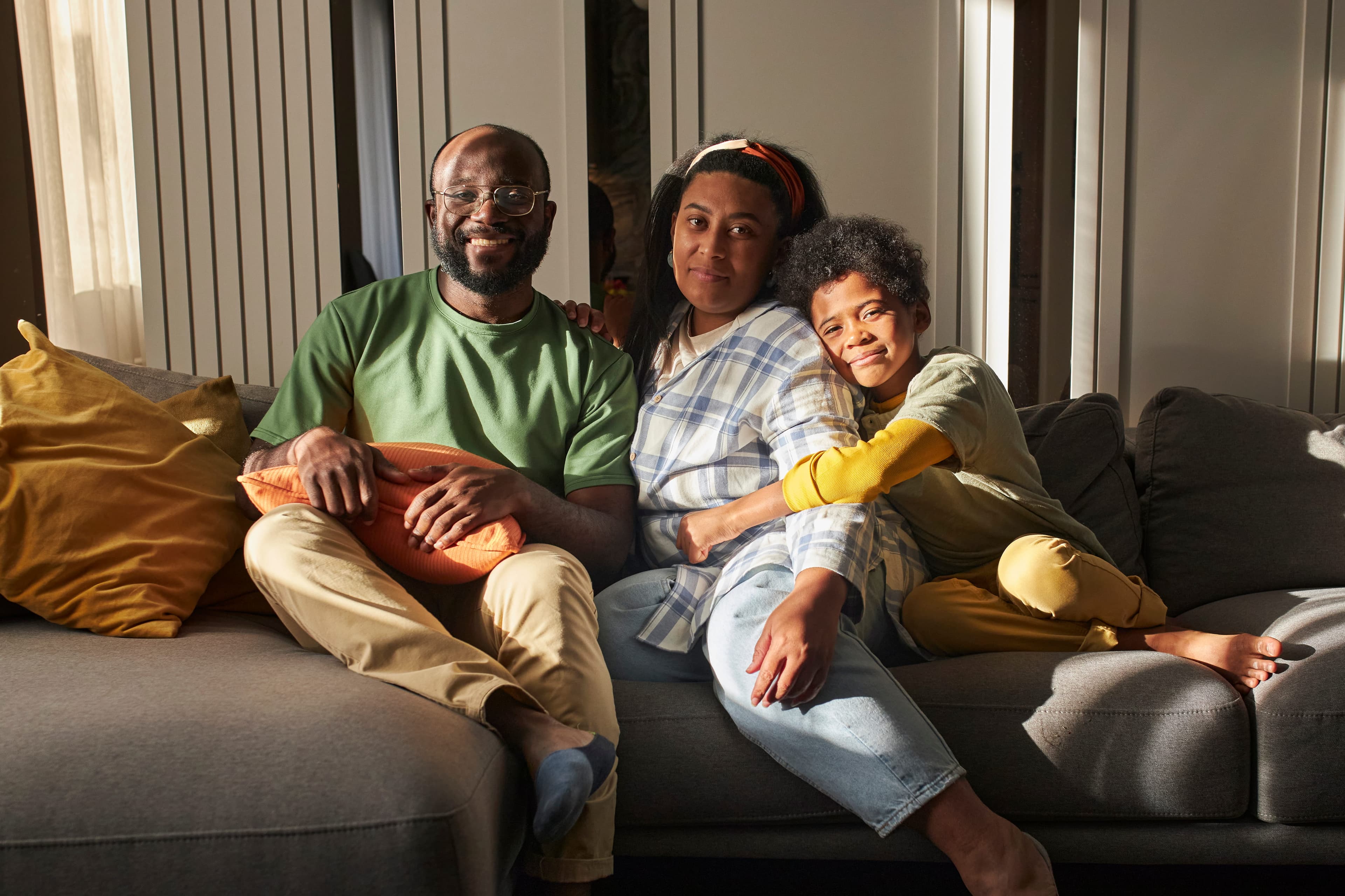 Happy Family in a WunkatHomes Apartment